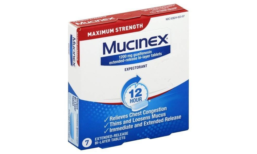 Mucinex SE Max Strength Extended Release Bi-Layer Expectorant Tablets 7 ...