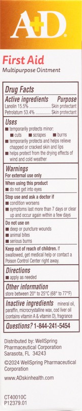 slide 2 of 4, A+D First Aid Ointment, 1.5 oz