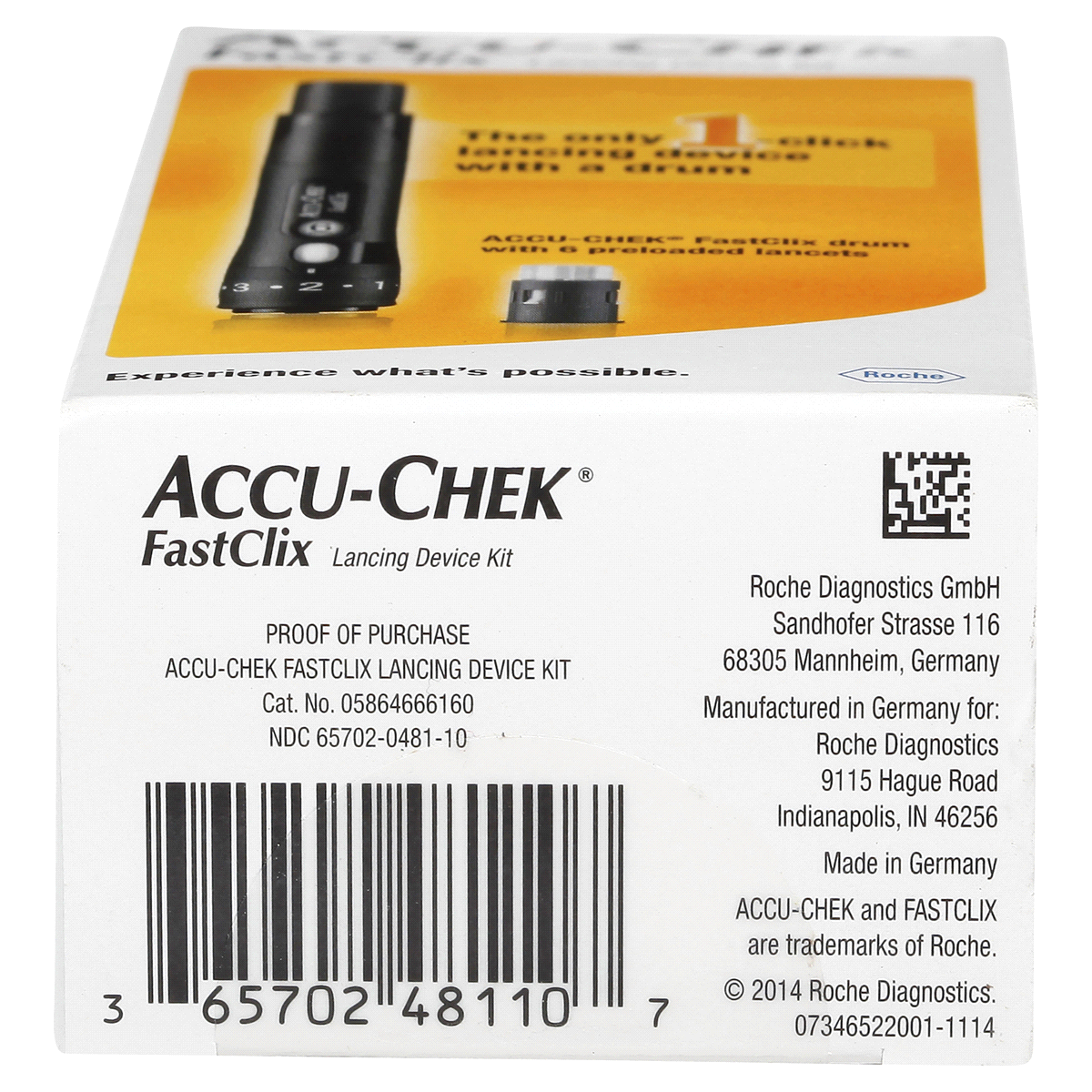slide 8 of 8, Accu-Chek Fastclix Lancing Device Kit, 1 ct