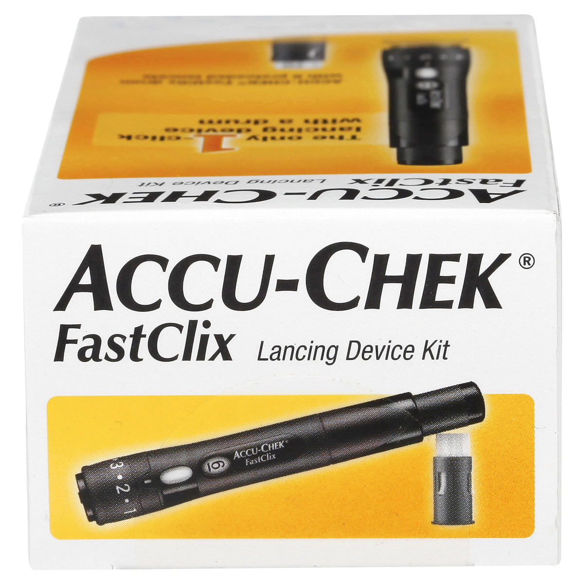 slide 3 of 8, Accu-Chek Fastclix Lancing Device Kit, 1 ct
