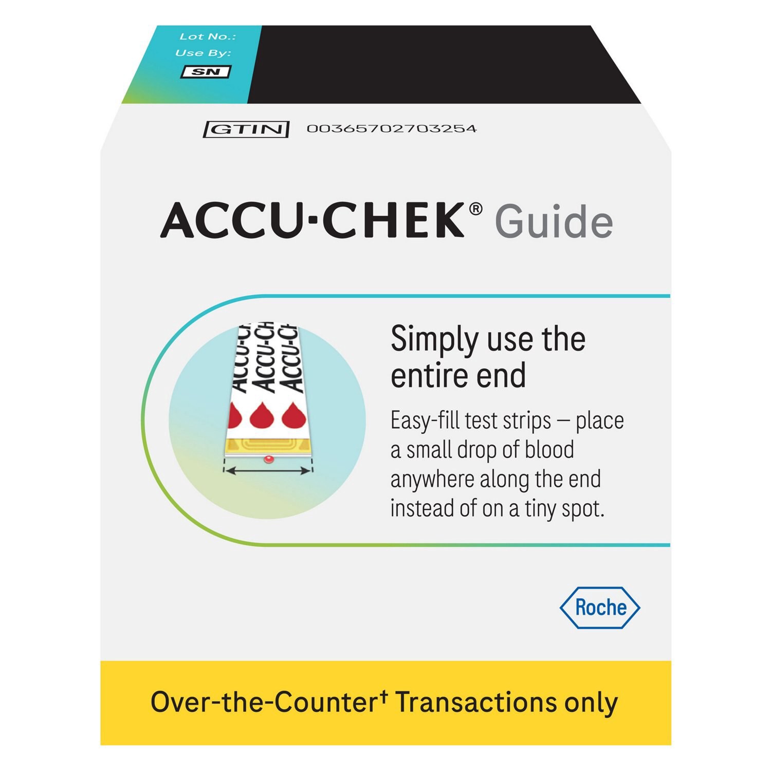 slide 4 of 4, Accu-Chek Guide Test Strips, 60 Ct, 60 ct
