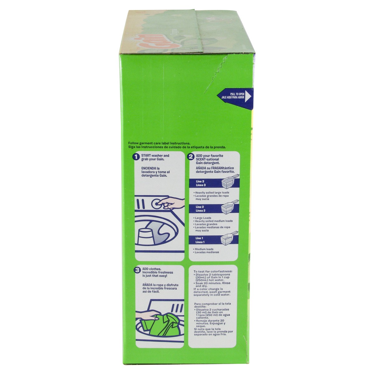 slide 4 of 6, Gain Powder Laundry Detergent, Original Scent, 89 Loads, 82 OZ, 82 oz