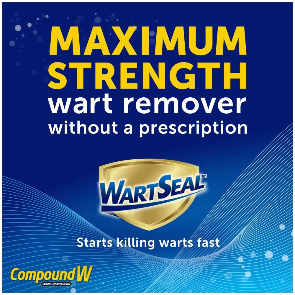 slide 6 of 6, Compound W Maximum Strength, Fast-Acting Gel Wart Remover, Salicylic Acid, 0.25 oz, 0.25 oz