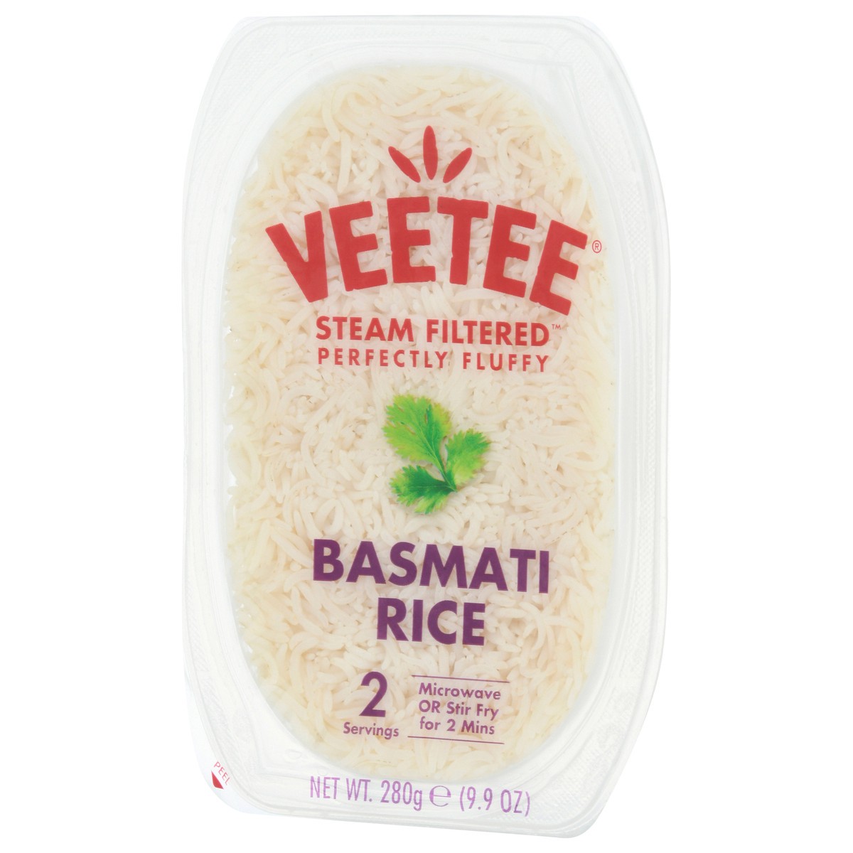 slide 7 of 9, VeeTee Steam Filtered Basmati Rice 9.9 oz, 9.9 oz