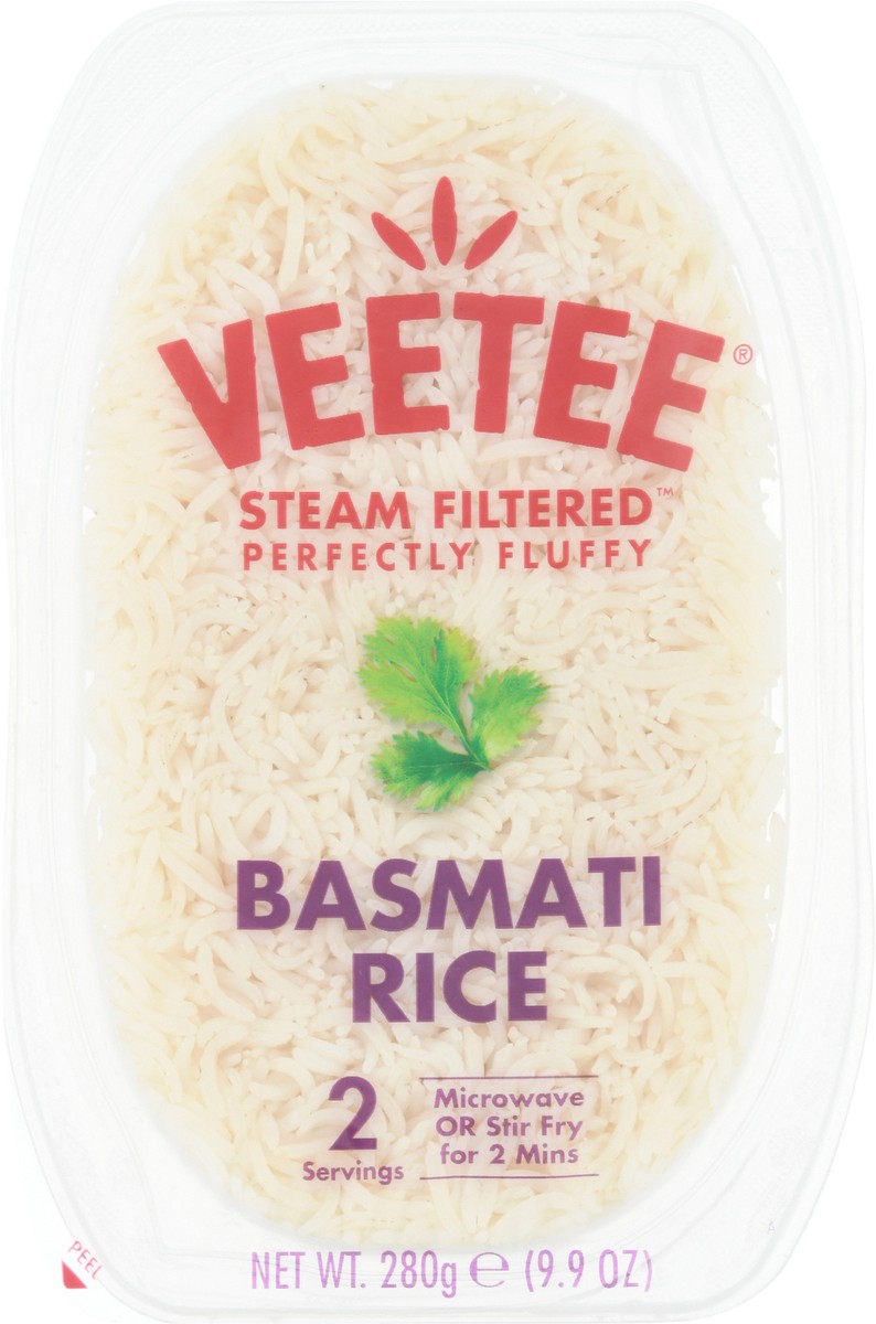 slide 8 of 9, VeeTee Steam Filtered Basmati Rice 9.9 oz, 9.9 oz