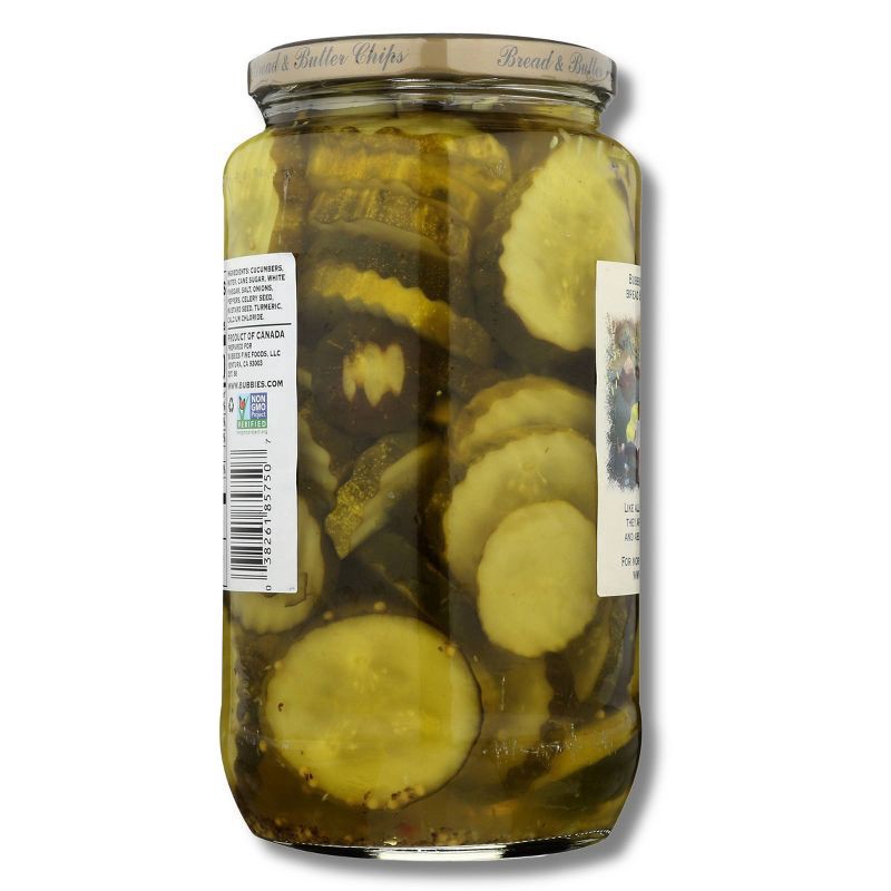 slide 4 of 6, Bubbies Snacking Pickle 33 fl oz, 33 fl oz