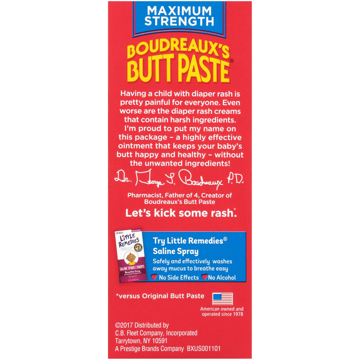 slide 5 of 10, Boudreaux's Butt Paste Maximum Strength, Baby Diaper Rash Cream, Ointment, 2 oz, 2 oz