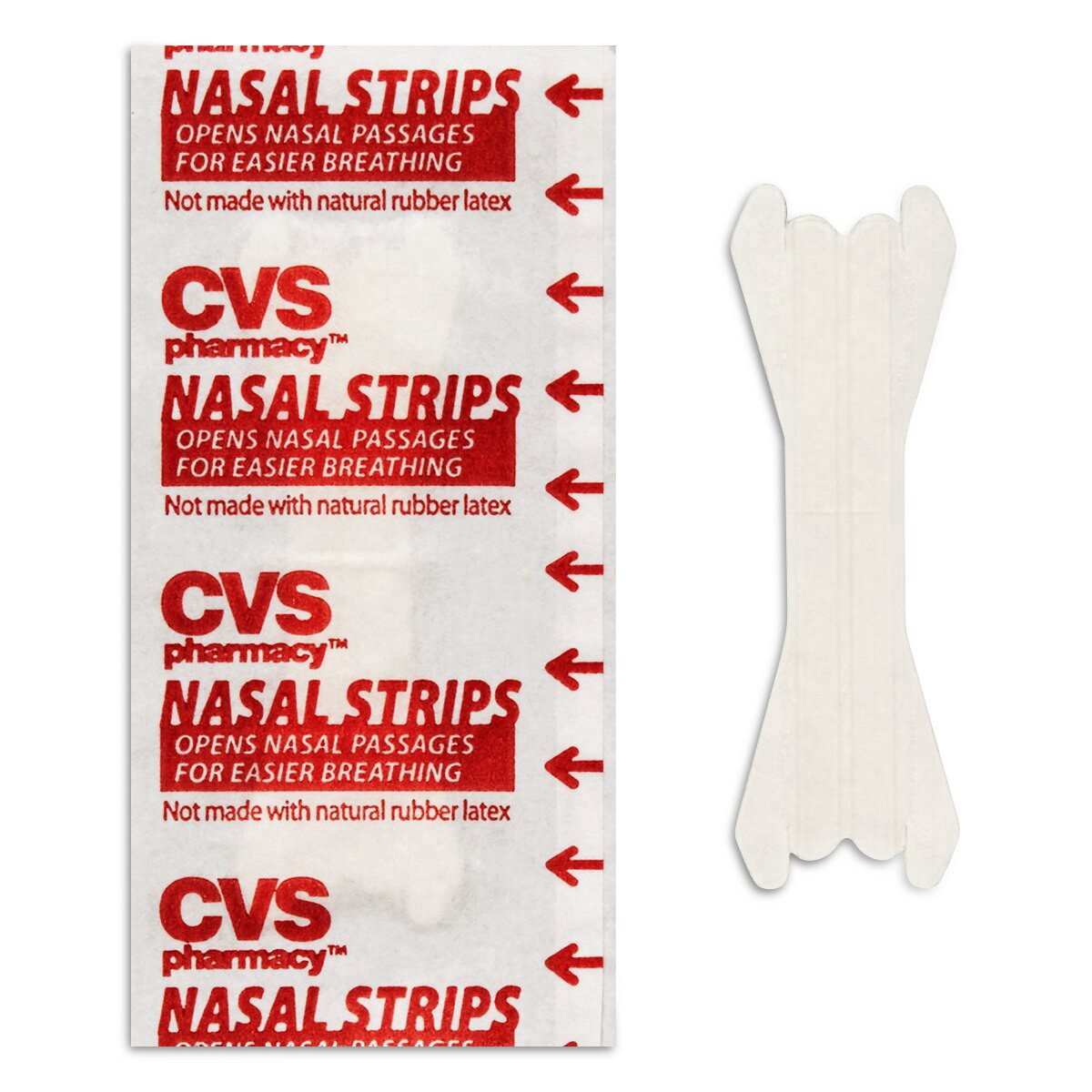 slide 5 of 5, Cvs Medium Nasal Strips, Clear, 30 Ct, 30 ct