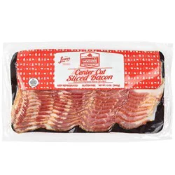 Smokehouse Naturally Hickory Wood Smoked Center Cut Sliced Bacon