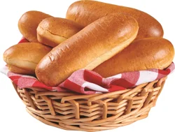 Market District Brioche Hot Dog Buns 6 ct