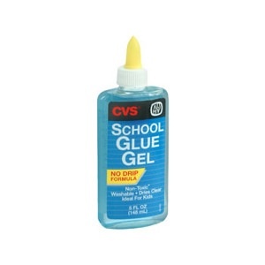 slide 1 of 1, CVS Pharmacy School Glue Gel No Drip Formula, 5 oz