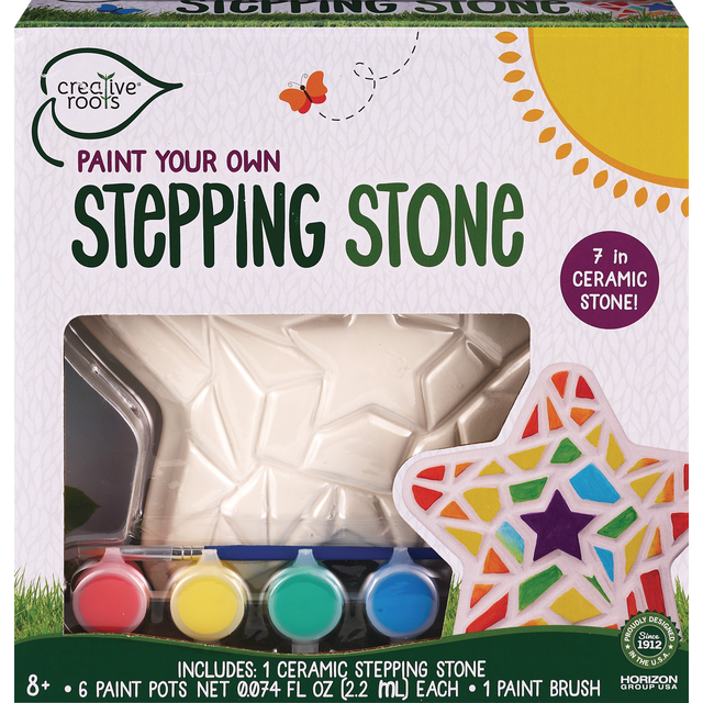 slide 1 of 1, SEASONAL MISC Creative Roots Stepping Stone Asmt, 1 ct