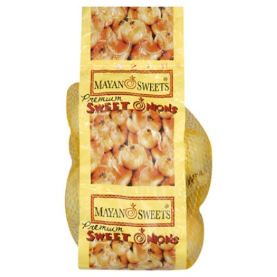 slide 1 of 1, Sweet Onions Prepacked Bag - 2 Lb, 2 lb