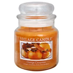 Village Candle Orange Cinnamon Jar Candle