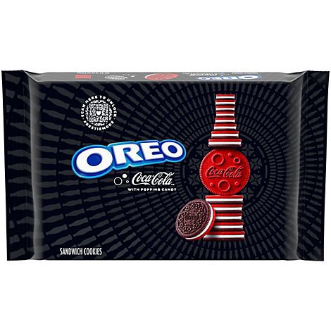 slide 1 of 1, OREO Coca-Cola Sandwich Cookies Limited Edition - 10.68 oz., 10.68 oz