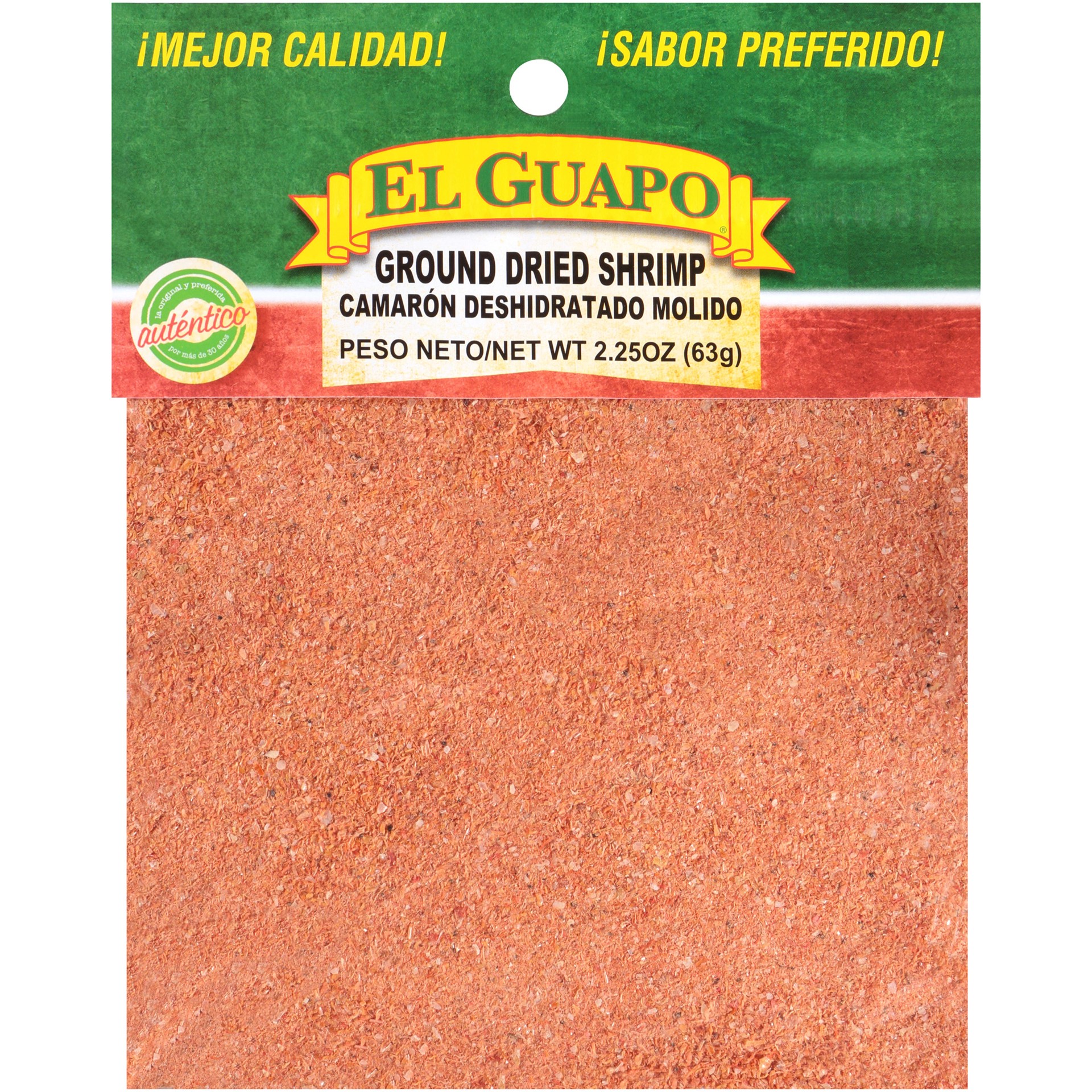 slide 1 of 7, El Guapo Ground Dried Shrimp (Camaron Seco Molido), 2.25 oz, 2.25 oz