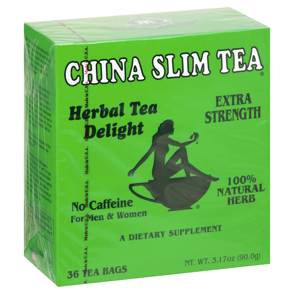 slide 2 of 9, China Slim Tea Extra Strength Bags Herbal Tea Delight 36 ea, 36 ct