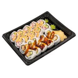 Nori Sushi Duo Spicy Tempura Shrimp California Roll