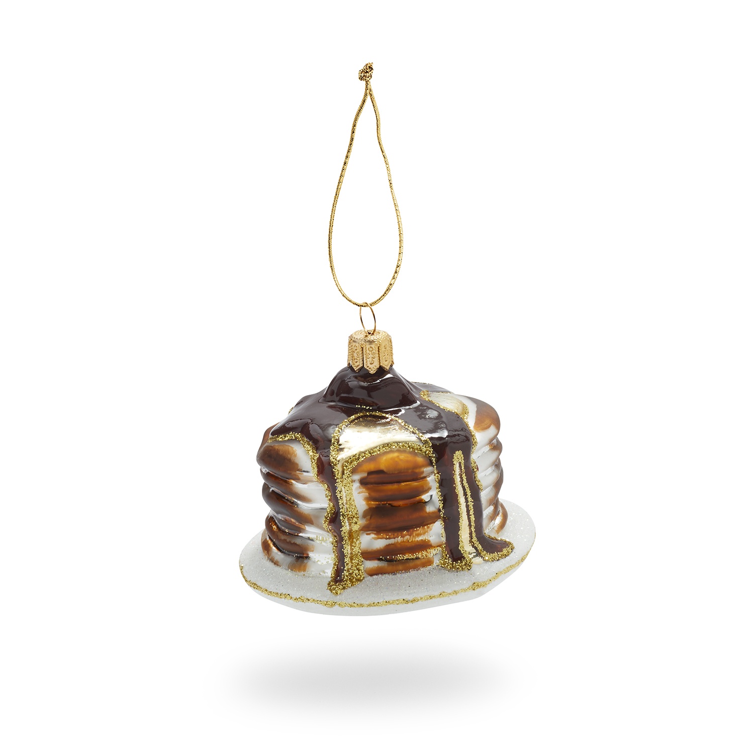 slide 1 of 1, Sur La Table Pancakes Glass Ornament, 1 ct