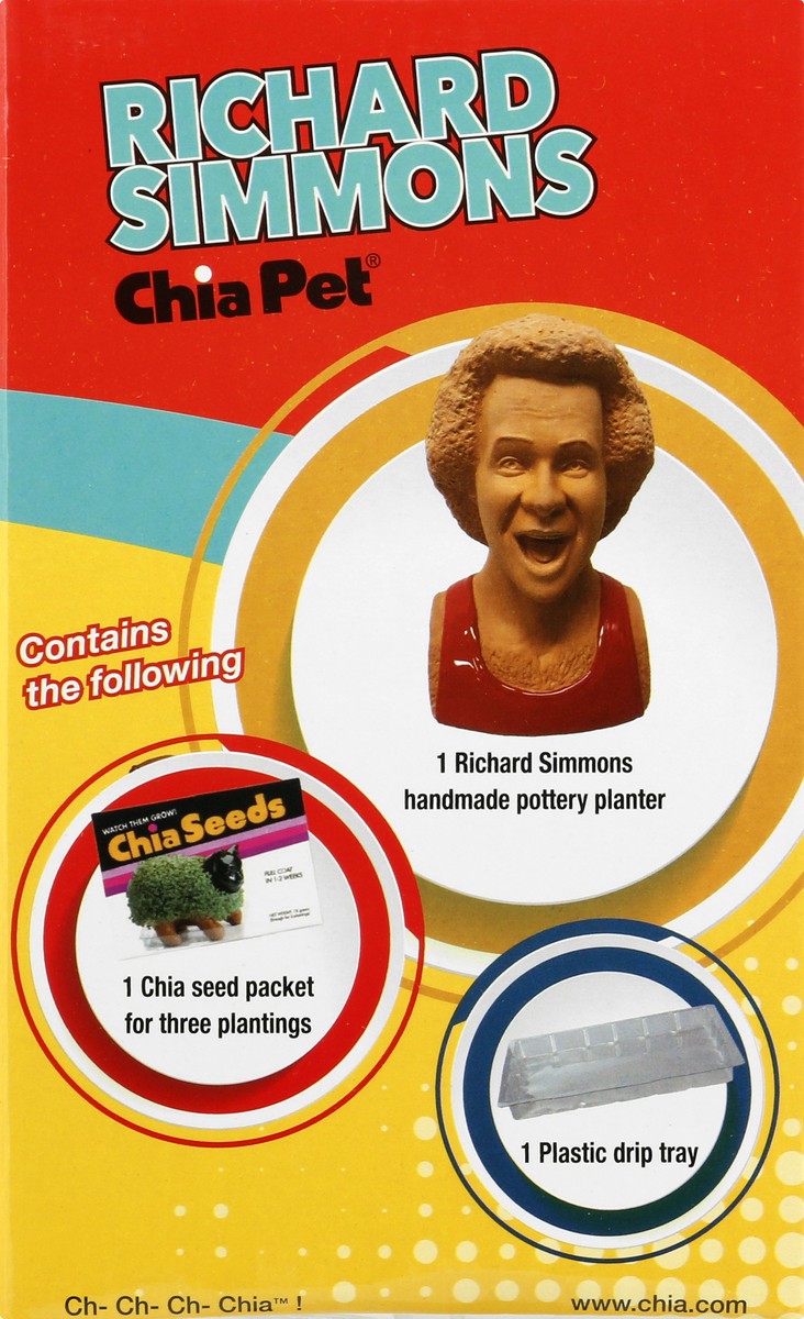 slide 7 of 9, Chia Pet NECA Chia Richard Simmons, 1 ct