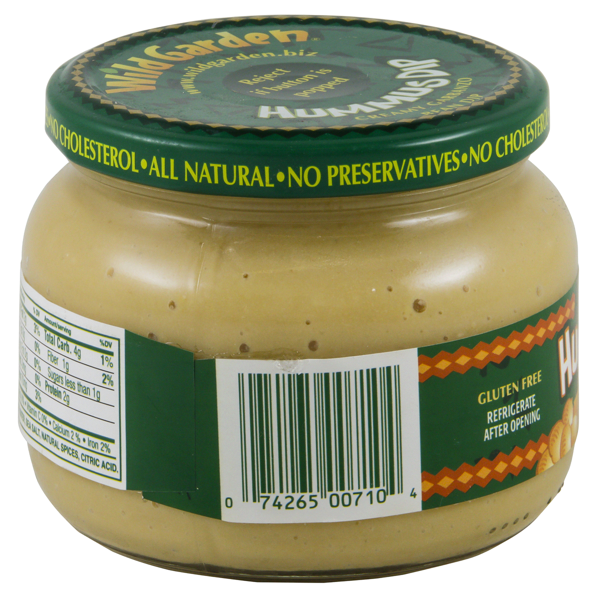 slide 3 of 4, Wild Garden Traditional Hummus Dip, 10.74 oz