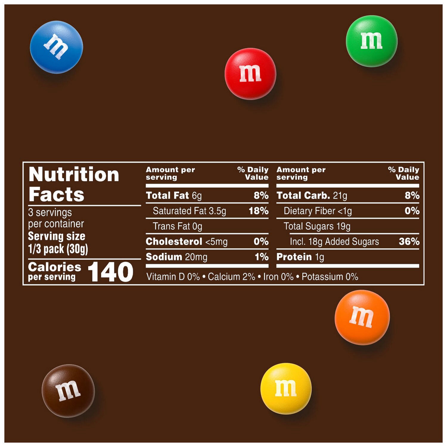 slide 6 of 8, M&M's Milk Chocolate Candy, Share Size, 3.14 Oz Bag, 1 ct
