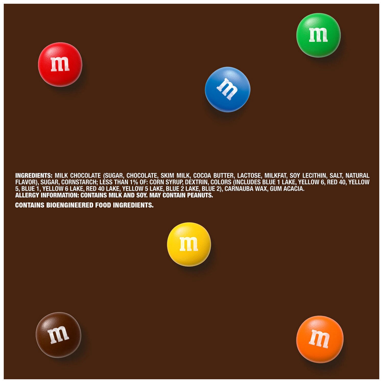 slide 2 of 8, M&M's Milk Chocolate Candy, Share Size, 3.14 Oz Bag, 1 ct