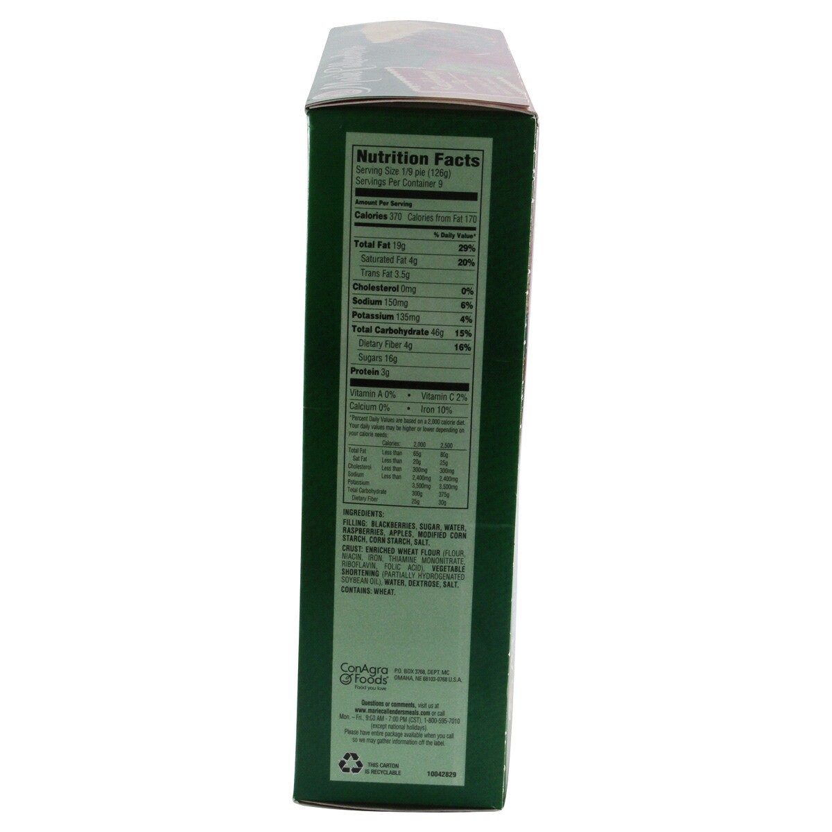 slide 4 of 6, Marie Callender's Razzleberry Frozen Pie - 40oz, 40 oz