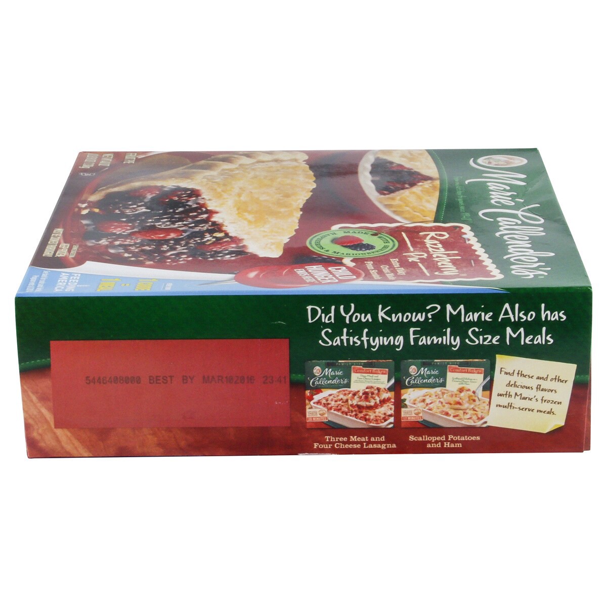 slide 3 of 6, Marie Callender's Razzleberry Frozen Pie - 40oz, 40 oz