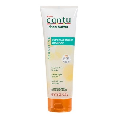 slide 1 of 1, Cantu Sensitive HypoallerGenic Shampoo, 8 fl oz