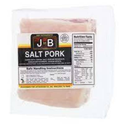 slide 1 of 1, J Bar B Salt Pork, 12 oz