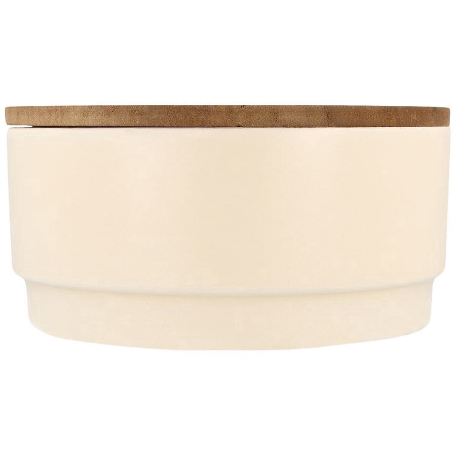 slide 1 of 4, Modern Expressions Scented Candle Coconut & Sandalwood, 12 oz