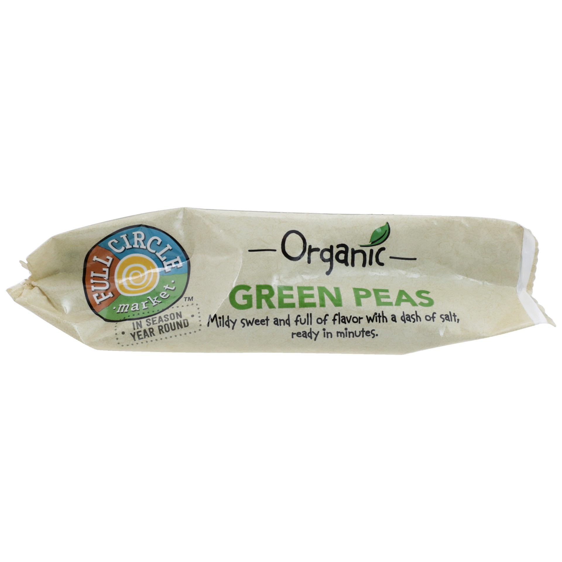 slide 5 of 6, Full Circle Market Organic Green Peas 12 oz, 12 oz