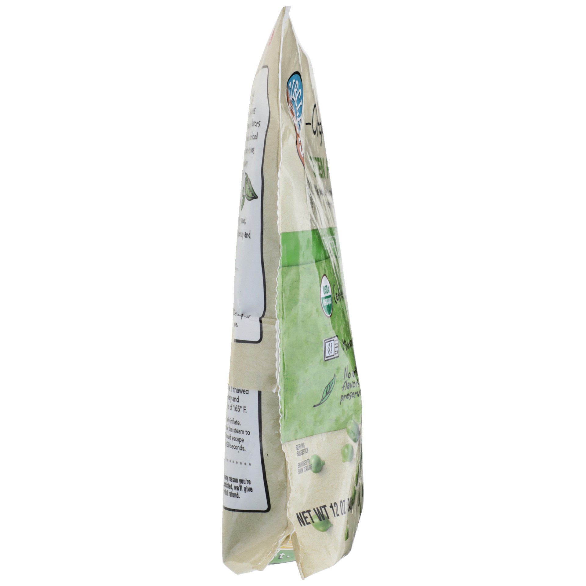 slide 2 of 6, Full Circle Market Organic Green Peas 12 oz, 12 oz