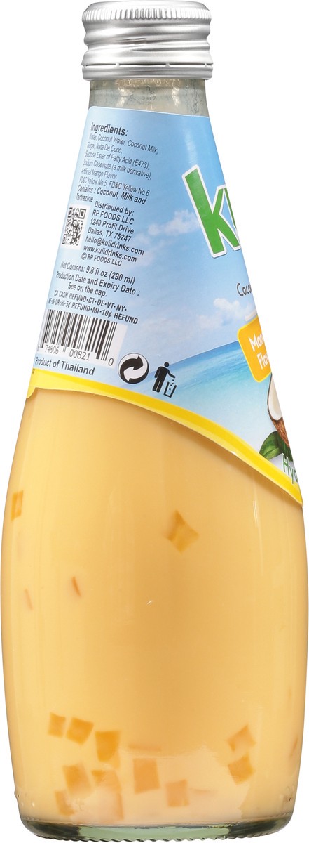 slide 7 of 9, Kuii Mango Flavor Coconut Milk Drink, 9.8 fl oz