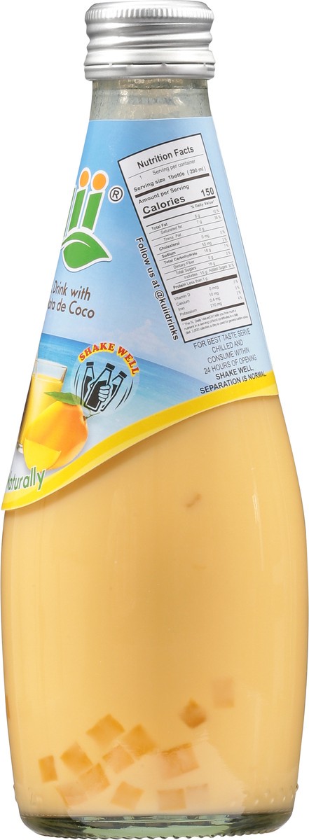 slide 8 of 9, Kuii Mango Flavor Coconut Milk Drink, 9.8 fl oz