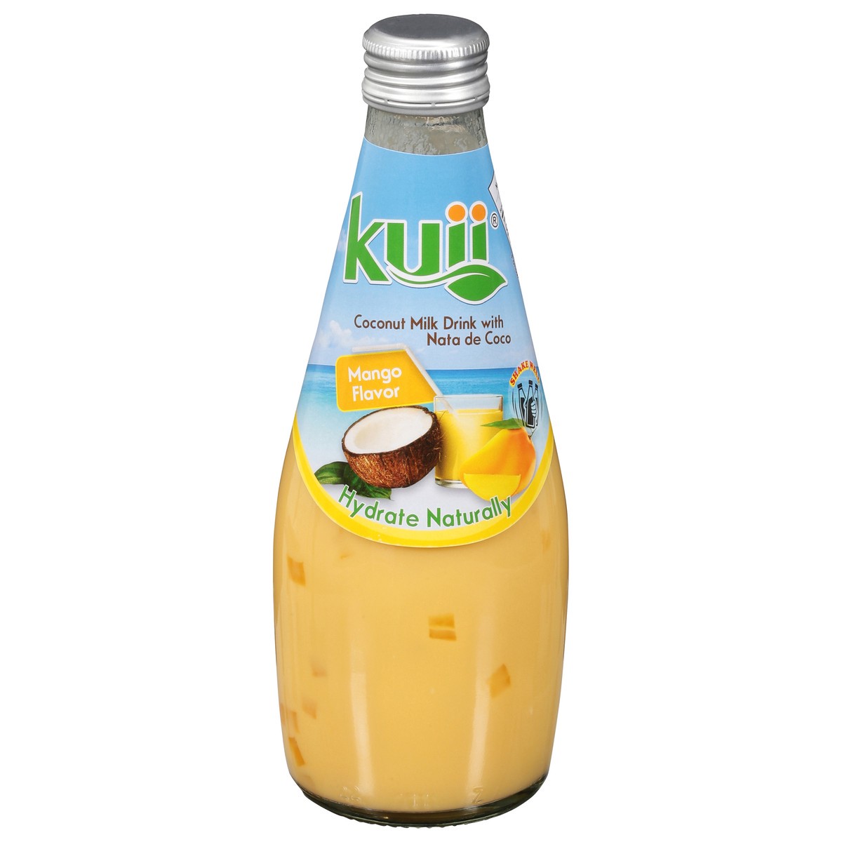 slide 1 of 9, Kuii Mango Flavor Coconut Milk Drink, 9.8 fl oz