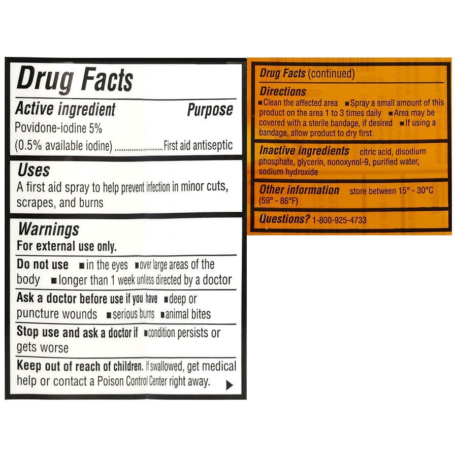 slide 3 of 5, Walgreens First Aid Antiseptic Spray, 3 fl oz