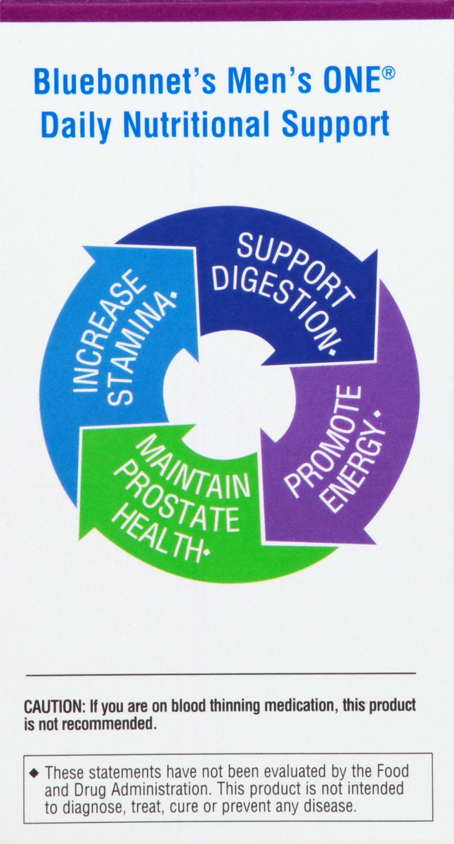 slide 6 of 9, Bluebonnet Nutrition Capsules Men's One 30 ea, 30 ct