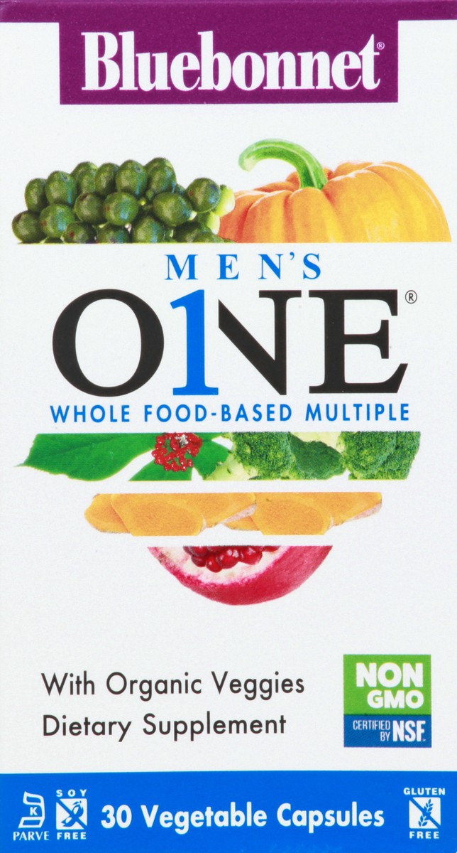 slide 8 of 9, Bluebonnet Nutrition Capsules Men's One 30 ea, 30 ct