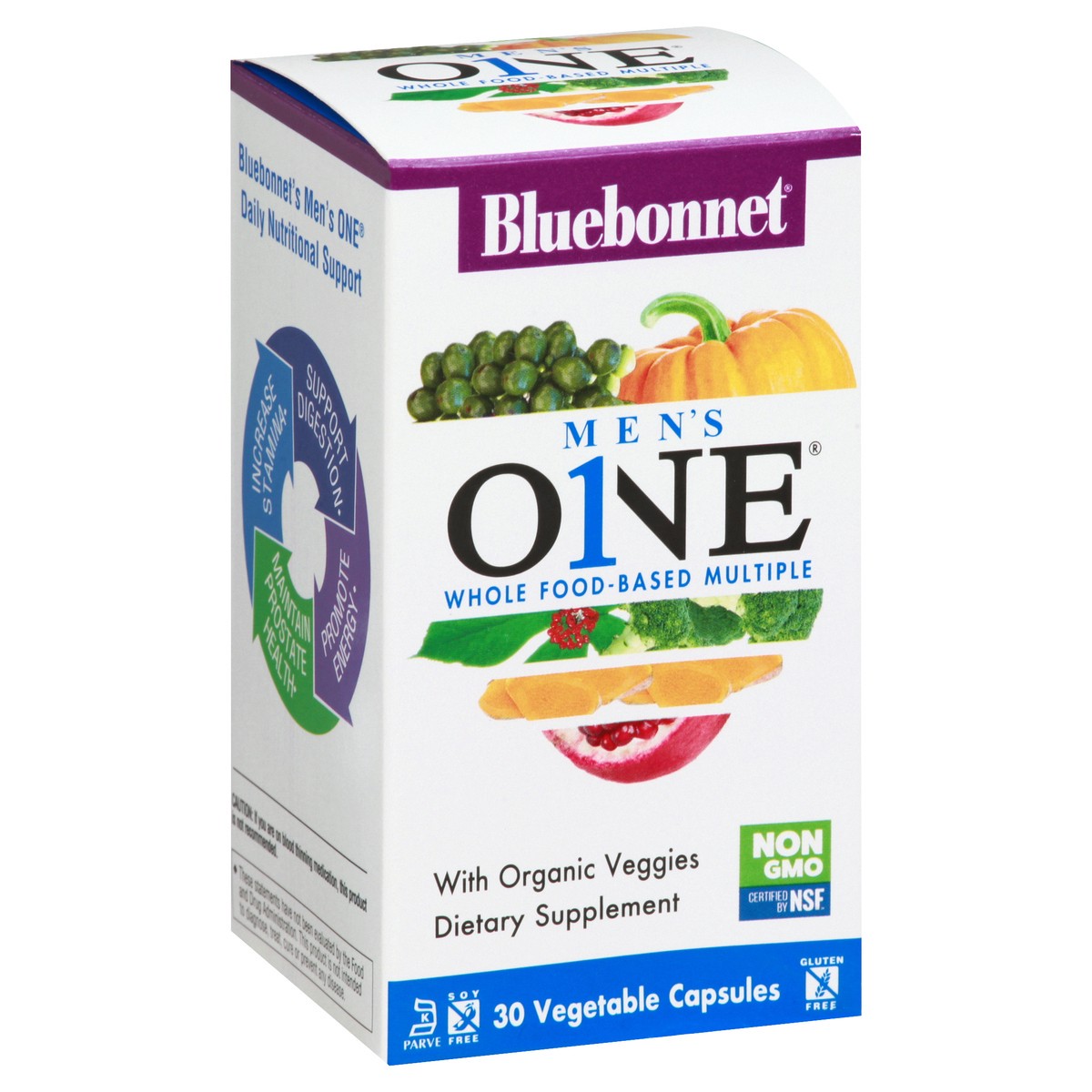 slide 7 of 9, Bluebonnet Nutrition Capsules Men's One 30 ea, 30 ct