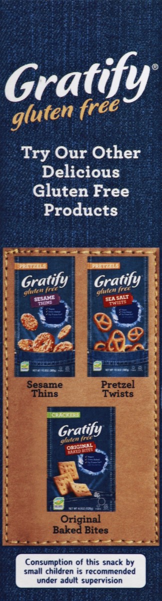 slide 3 of 4, Gratify Cinnamon Baked Bites Crackers, 4.5 oz