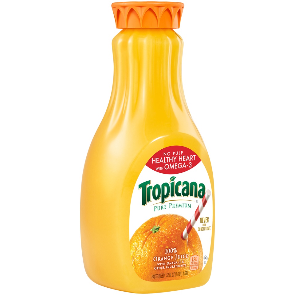 slide 3 of 3, Tropicana 100% Juice - 52 fl oz, 52 fl oz