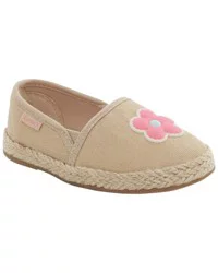 Carter's Toddler Floral Slip-On Shoes Ivory 7