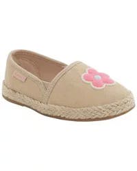 Carter's Toddler Floral Slip-On Shoes Ivory 7