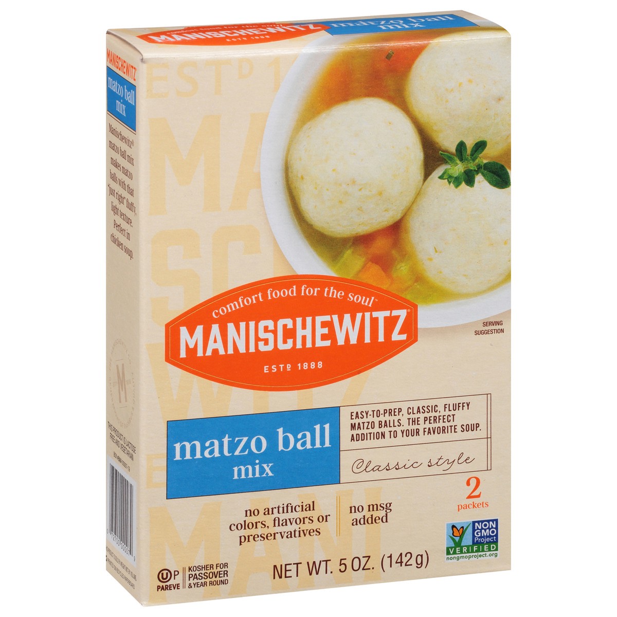 slide 9 of 9, Manischewitz Classic Style Matzo Ball Mix, 5 oz