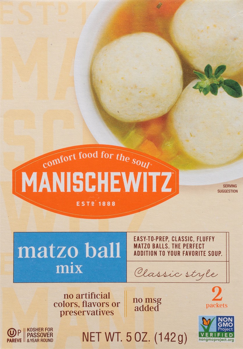 slide 6 of 9, Manischewitz Classic Style Matzo Ball Mix, 5 oz