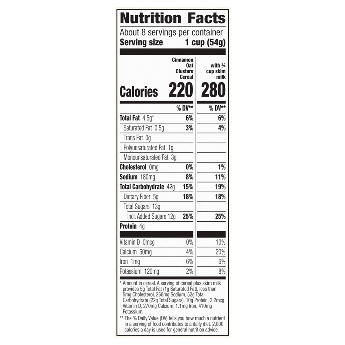 slide 3 of 14, Cascadian Farm Organic Cinnamon Oat Clusters Cereal, Made with Whole Grain, Non-GMO, 15 oz, 15 oz