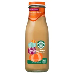 Starbucks Frappuccino Chilled Coffee Drink Pumpkin Spice - 13.70 fl oz