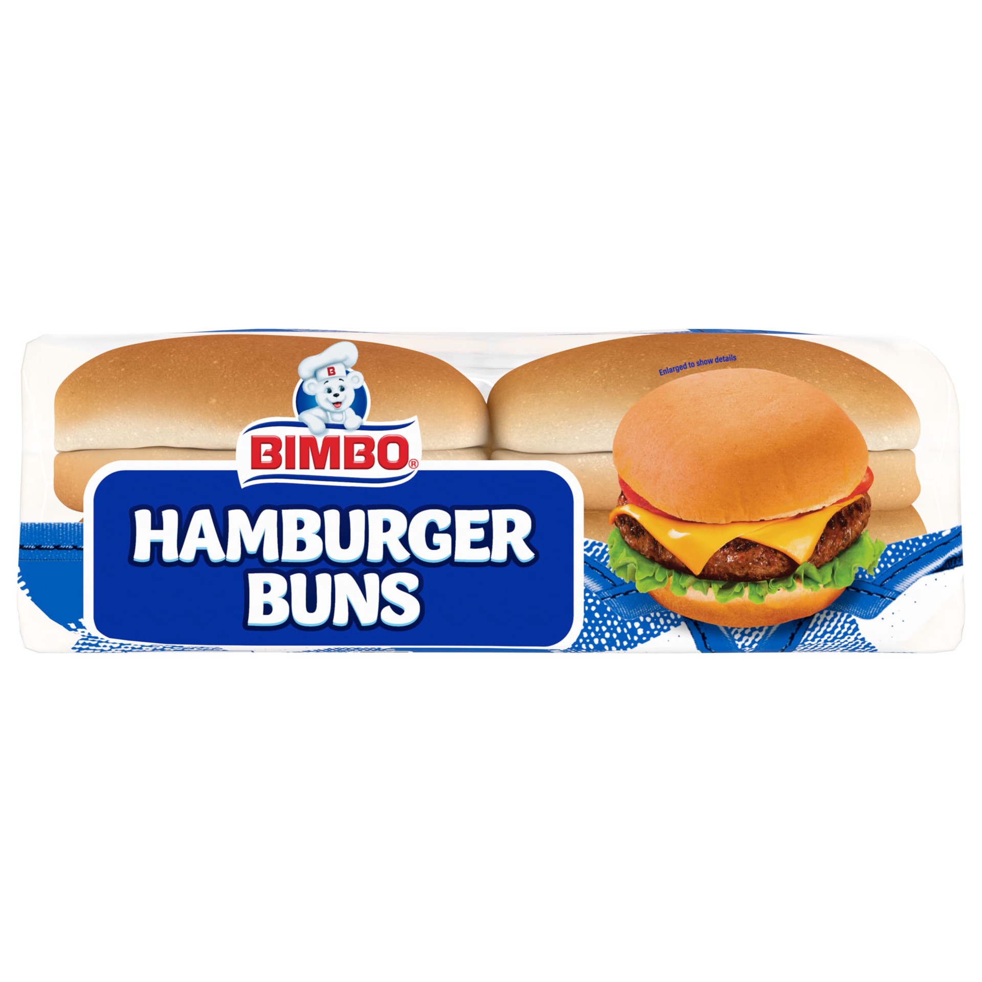 slide 2 of 7, Bimbo Bimbollos Hamburger Buns, 8 count, 15 oz, 8 ct